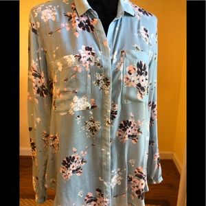 Anthropologie Cloth & Stone tavira blouse